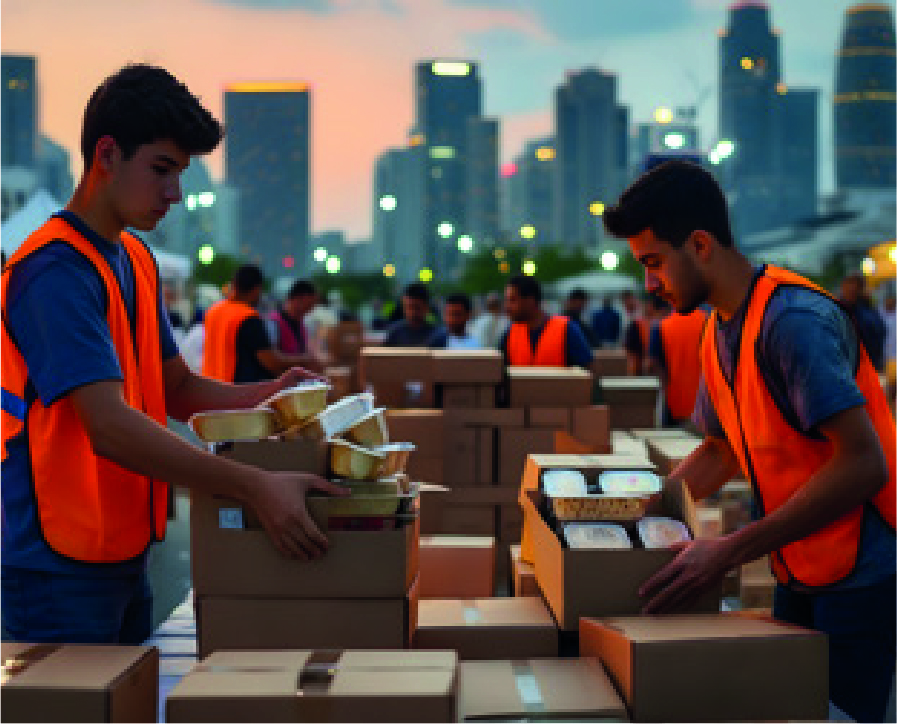 تقرير بالحملات الخيرية للجمعية خلال النصف الأول من العام الميلادي 2025